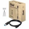 Cable CLUB3D USB 3.1 Gen2 Type-C a Type-B macho/macho, 1 m / 3.3 ft