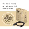 Cable CLUB3D USB 3.1 Gen2 Type-C a Type-B macho/macho, 1 m / 3.3 ft