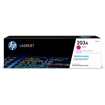 Cartucho de tóner HP CF543A 203A 1.300 páginas magenta