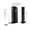Estación de acoplamiento CLUB3D USB3.2 Gen1 tipo A o C doble pantalla 4K60Hz DisplayLink® certificada