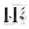 Estación de acoplamiento CLUB3D USB3.2 Gen1 tipo A o C doble pantalla 4K60Hz DisplayLink® certificada