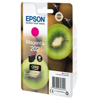 Cartucho de tinta Epson Kiwi pack individual magenta 202 Claria Premium