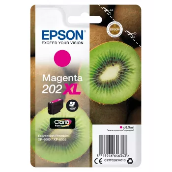 Tinta Epson Kiwi pack individual magenta 202XL Claria Premium