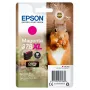 Epson 378XL cartucho de tinta magenta, Claria Photo HD, 9,3 ml (C13T37934010)