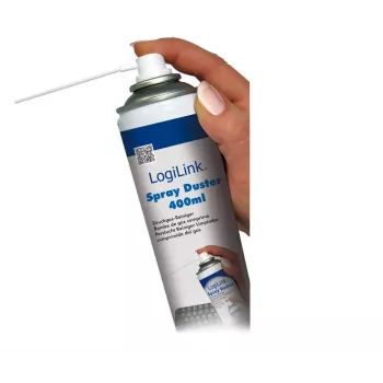 Aire comprimido LOGILINK 072074 — para electrónica y teclados, bote compacto