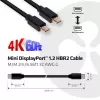 Club 3D CAC-2161 cable Mini DisplayPort 1.2 HBR2, 4K, M/M, 2 m, negro