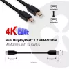 Club 3D CAC-2161 cable Mini DisplayPort 1.2 HBR2, 4K, M/M, 2 m, negro