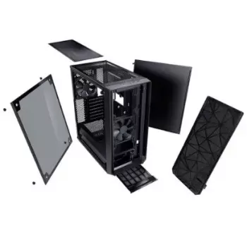 Caja de PC Fractal Design Meshify C Midi Tower negra