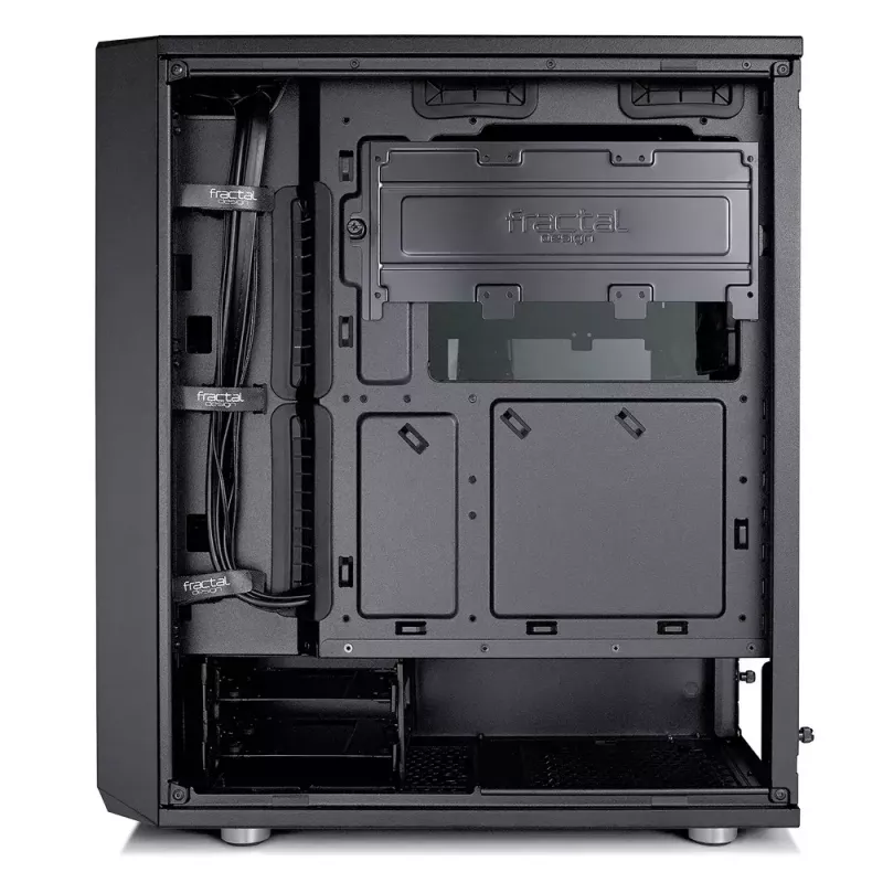 Caja de PC Fractal Design Meshify C Midi Tower negra