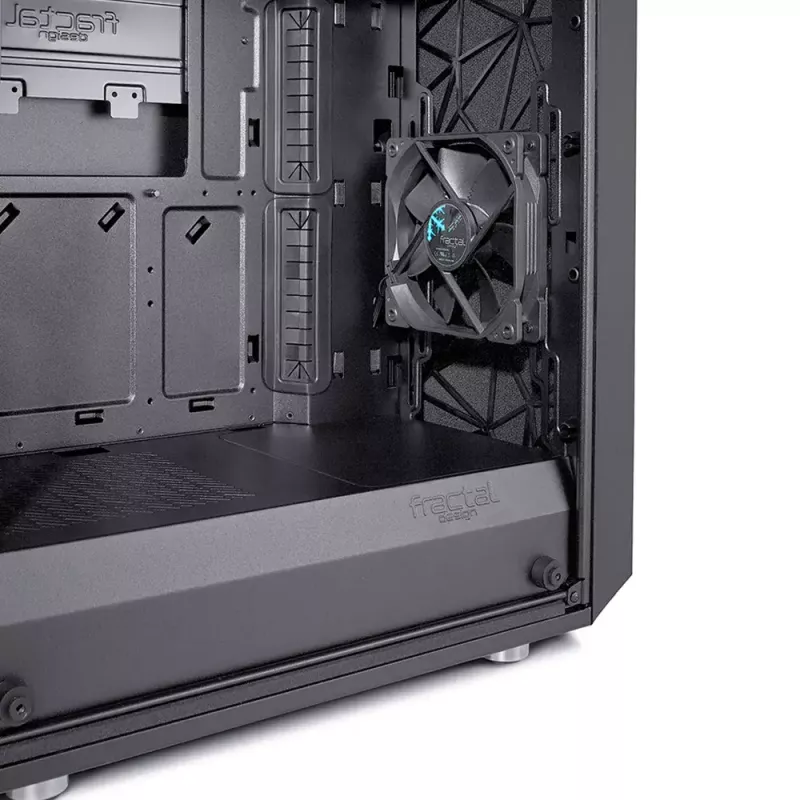 Caja de PC Fractal Design Meshify C Midi Tower negra