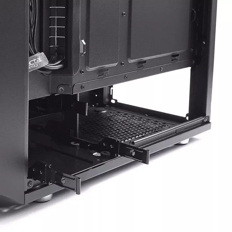 Caja de PC Fractal Design Meshify C Midi Tower negra