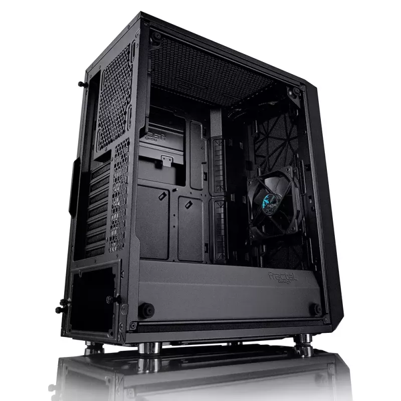 Caja de PC Fractal Design Meshify C Midi Tower negra