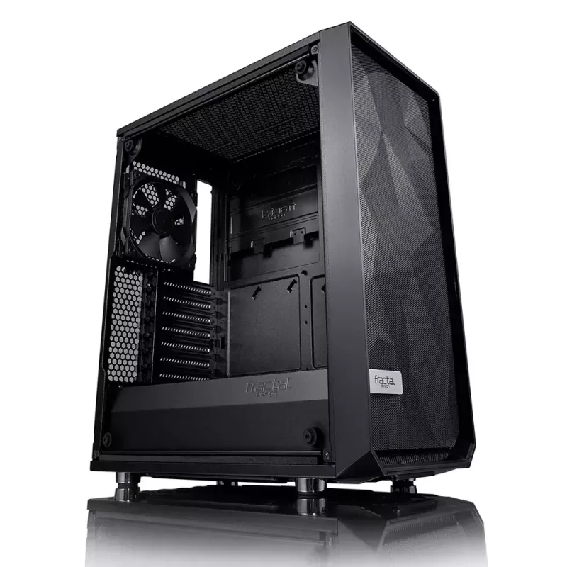 Caja de PC Fractal Design Meshify C Midi Tower negra