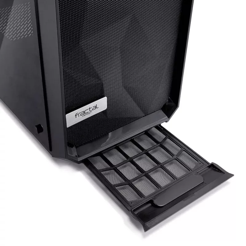 Caja de PC Fractal Design Meshify C Midi Tower negra
