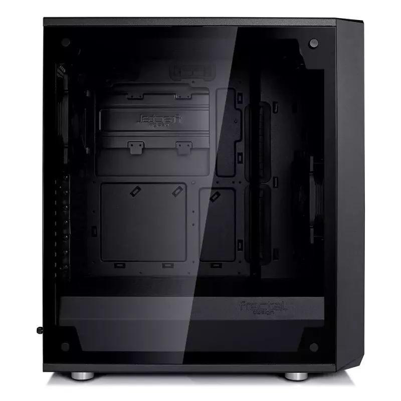 Caja de PC Fractal Design Meshify C Midi Tower negra