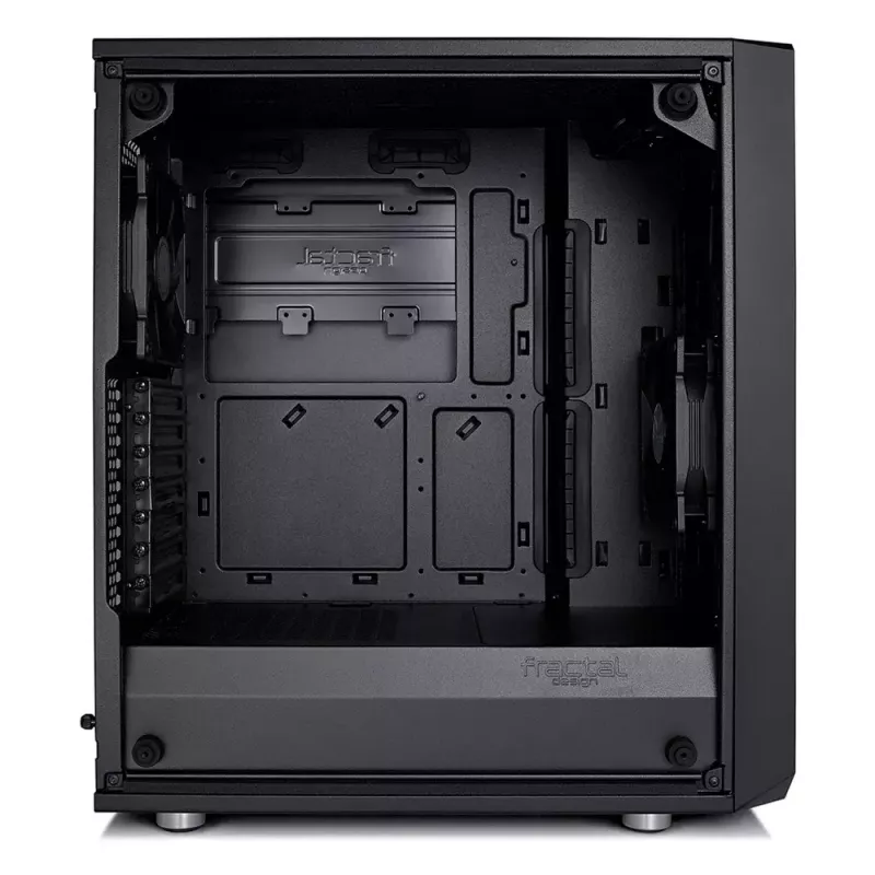 Caja de PC Fractal Design Meshify C Midi Tower negra