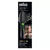 Cepillo de pelo con cerdas BRAUN BR710 para adultos, negro y verde, 175 g
