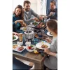 WMF Lono 0415040011 Raclette 8 personas 1500 W negro, cromo