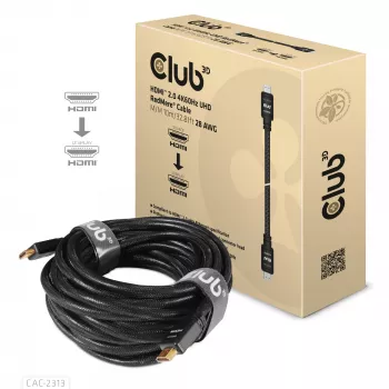 CLUB3D HDMI 2.0 4K60Hz Cable RedMere 10m/32,8ft