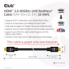 CLUB3D HDMI 2.0 4K60Hz Cable RedMere 10m/32,8ft