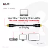 CLUB3D HDMI 2.0 4K60Hz Cable RedMere 10m/32,8ft