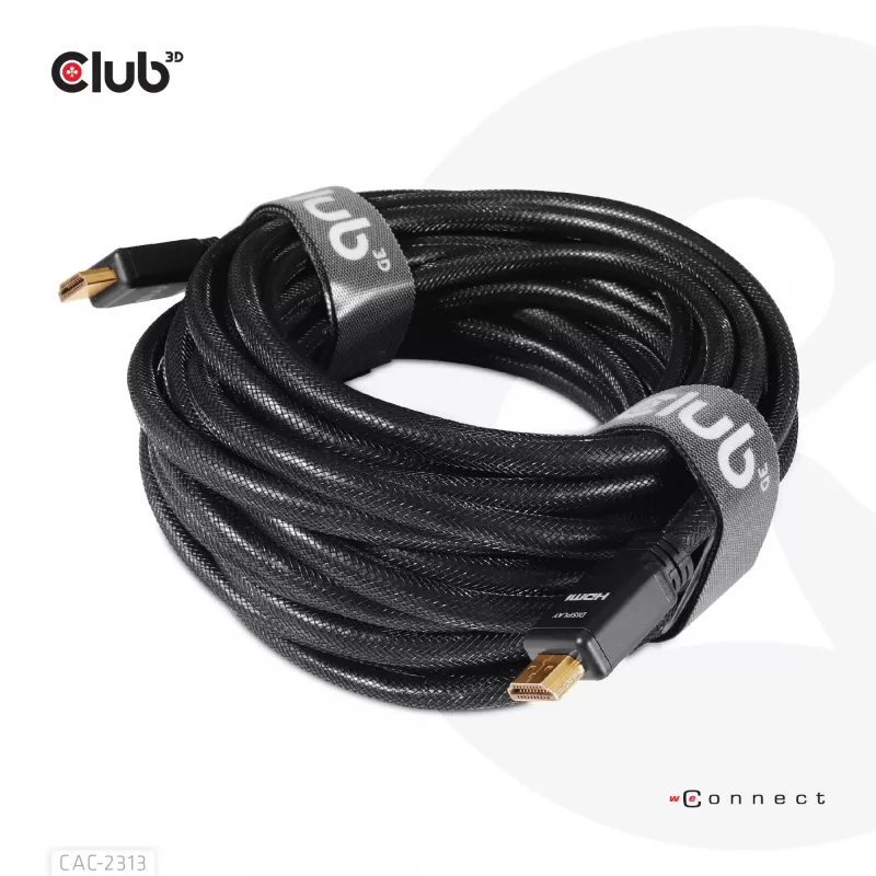 CLUB3D HDMI 2.0 4K60Hz Cable RedMere 10m/32,8ft