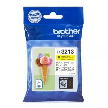 Brother LC3213Y Cartucho de tinta 1 ud. Original Alto rendimiento (XL) Amarillo