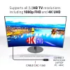 Club 3D CAC-1360 cable HDMI 2.0 con Ethernet, giratorio 360°, 4K60Hz UHD, M/M, 2 m, negro