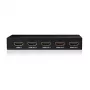 CLUB3D HDMI™ 4K@60Hz UHD Splitter alimentación AC 4 puertos
