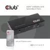 CLUB3D HDMI™ 2.0 UHD 4K60Hz SwitchBox 4 puertos con mando a distancia IR