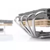 Disipador de CPU Noctua NH-L12S — Disipador de perfil bajo, ventilador de 120 mm, PWM, 12 V, máx. 1850 rpm, 94,2 m³/h flujo de aire, zócalos compatibles LGA1700/1200/115x/1156 y AM4/AM5