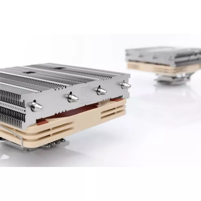 Disipador de CPU Noctua NH-L12S — Disipador de perfil bajo, ventilador de 120 mm, PWM, 12 V, máx. 1850 rpm, 94,2 m³/h flujo de aire, zócalos compatibles LGA1700/1200/115x/1156 y AM4/AM5