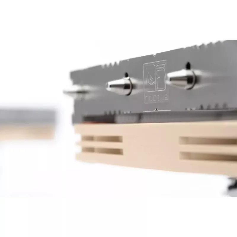 Disipador de CPU Noctua NH-L12S — Disipador de perfil bajo, ventilador de 120 mm, PWM, 12 V, máx. 1850 rpm, 94,2 m³/h flujo de aire, zócalos compatibles LGA1700/1200/115x/1156 y AM4/AM5