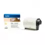 Cinta de etiquetas Brother DK-11247 negro sobre blanco