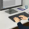 Conjunto de teclado y ratón inalámbricos Logitech MK540 Advanced – teclado QWERTZ de tamaño completo, receptor USB, distribución US, ratón ergonómico, negro/blanco