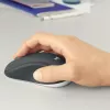Conjunto de teclado y ratón inalámbricos Logitech MK540 Advanced – teclado QWERTZ de tamaño completo, receptor USB, distribución US, ratón ergonómico, negro/blanco