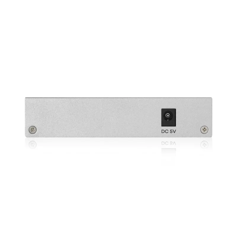 Zyxel GS1200-5 Gigabit Ethernet gestionado (10/100/1000) plateado