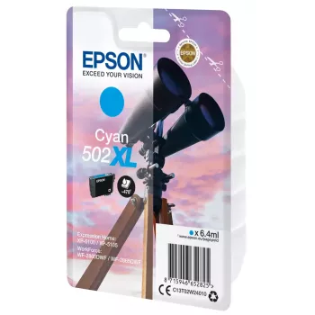Cartucho Epson 502XL cian 470 páginas