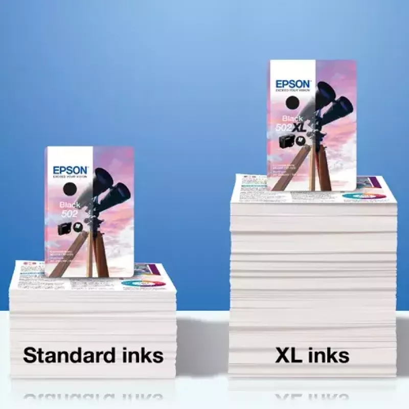 Cartucho Epson tinta C13T02W14010 502XL negro