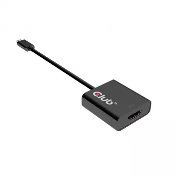 Adaptador activo USB 3.1 Type-C a HDMI 2.0 UHD 4K 60Hz CLUB3D CAC-2504