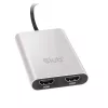 Adaptador CLUB3D Thunderbolt 3 a doble HDMI 2.0