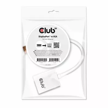 Adaptador activo DisplayPort a VGA CLUB3D CAC-2003