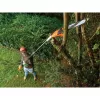 Podadora eléctrica de altura Black & Decker PS7525-QS, 800 W red eléctrica, espada de 25 cm, grosor de corte 22 mm, 3,8 kg