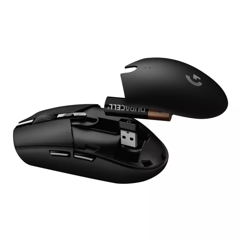 Ratón gaming inalámbrico LOGITECH G305 Lightspeed negro Eer2