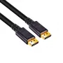 Club 3D CAC-1069B cable DisplayPort 1.4 HBR3 8K 60 Hz, 32,4 Gbps, DSC 1.2, certificado VESA, M/M, 4 m, negro