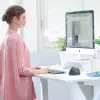 Ratón inalámbrico ergonómico Logitech MX Vertical, MX Vertical, 4000 DPI, RF Wireless + Bluetooth, para diestros, grafito, uso de oficina