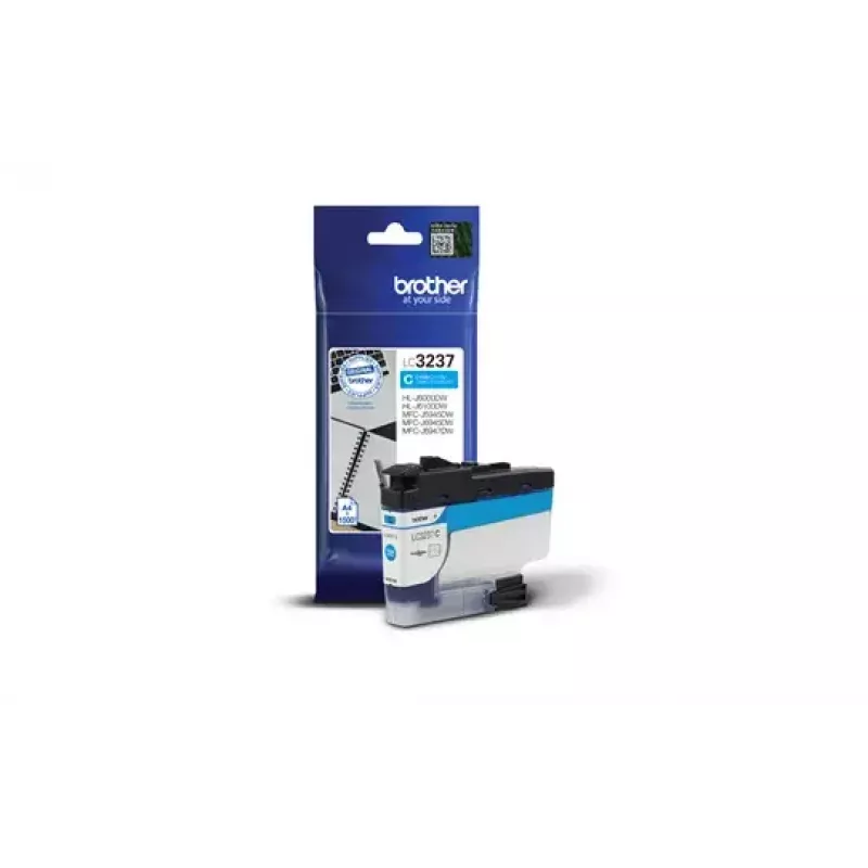 Cartucho de tinta Brother LC3237C 1 unidad original capacidad estándar cian