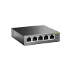 Switch TP-Link 5 puertos Gigabit Desktop PoE con 4 puertos, no gestionado, Gigabit Ethernet (10/100/1000), Power over Ethernet (PoE)