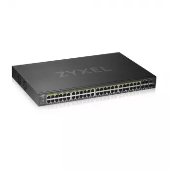Zyxel GS1920-48HPV2 gestionado Gigabit Ethernet (10/100/1000) Power over Ethernet (PoE) negro