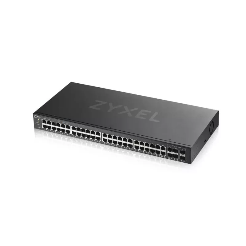Zyxel GS1920-48V2 gestionado Gigabit Ethernet (10/100/1000) negro